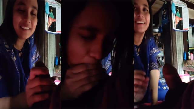 College Girl BJ – Slim Leaked Hard
