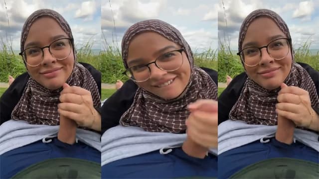 Desi Hijabi Babe – Maal Big Cock Park Hard MMS