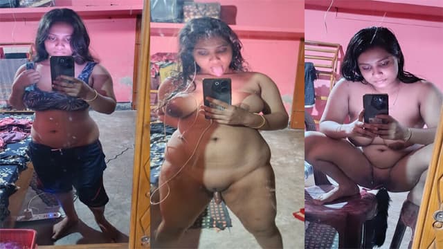 Desi Wife Dildo Both Holes Wet Leak