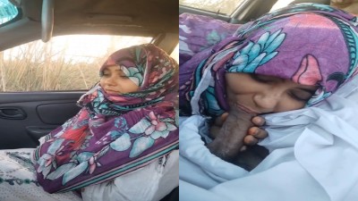Muslim Girl – Lovely Blowjob On The Car Video